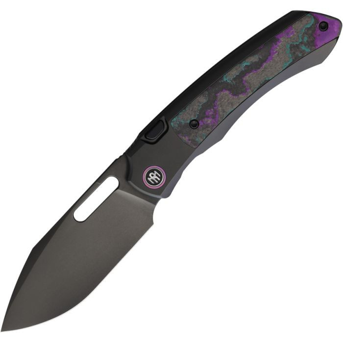 Orca Button Framelock Ti/CF DL AJYD