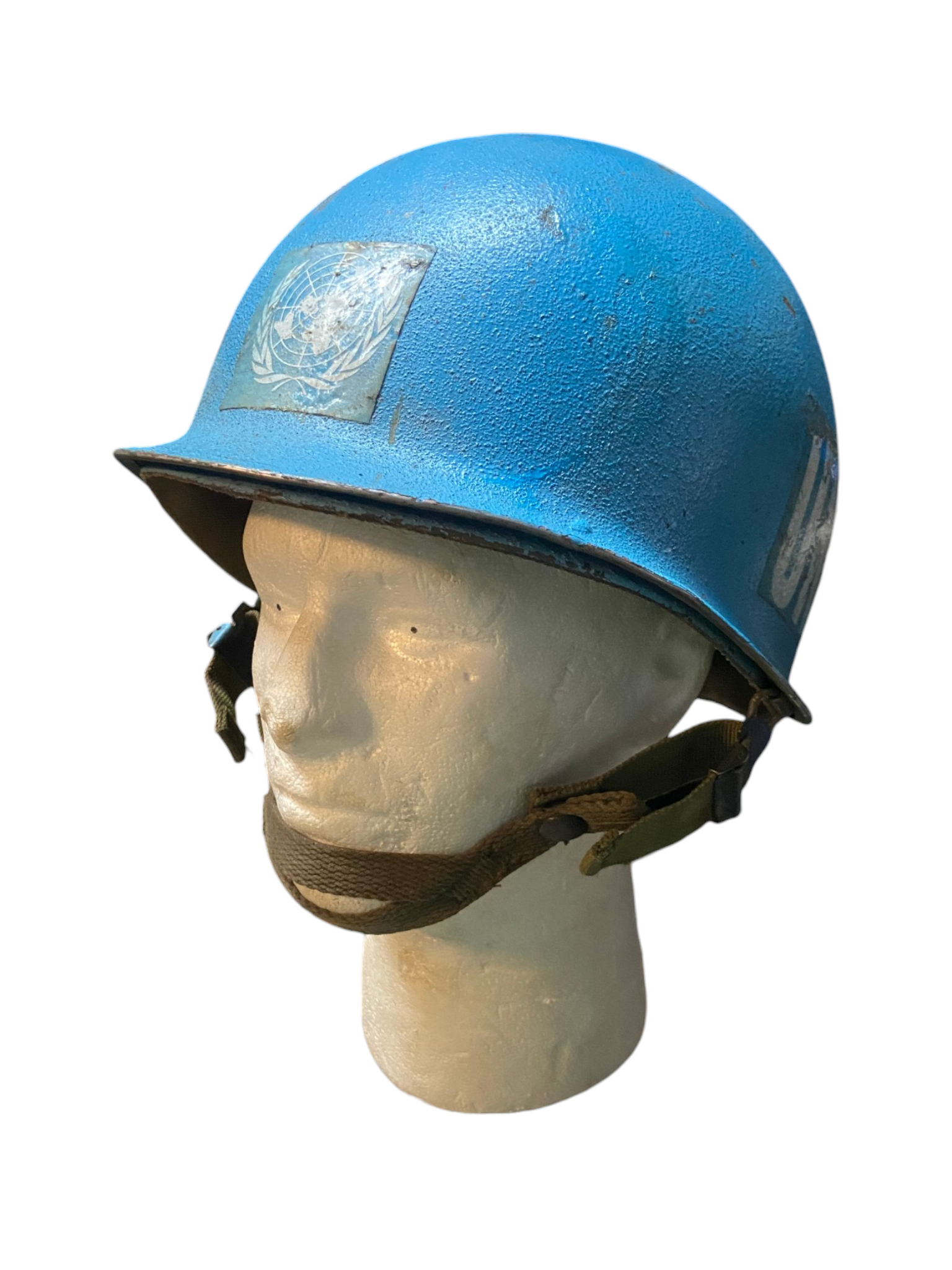 Canadian U.N. Peacekeeper Sarajevo Bring Back M1 Helmet W/Liner