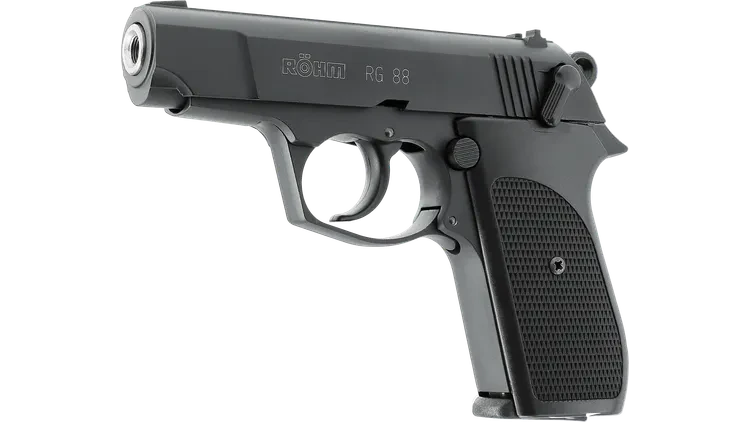 Rohm RG-88 9mm P.A.K. Blank Pistol - Package