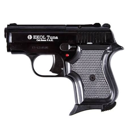 Ekol Tuna 8mm Blank Pistol - Black