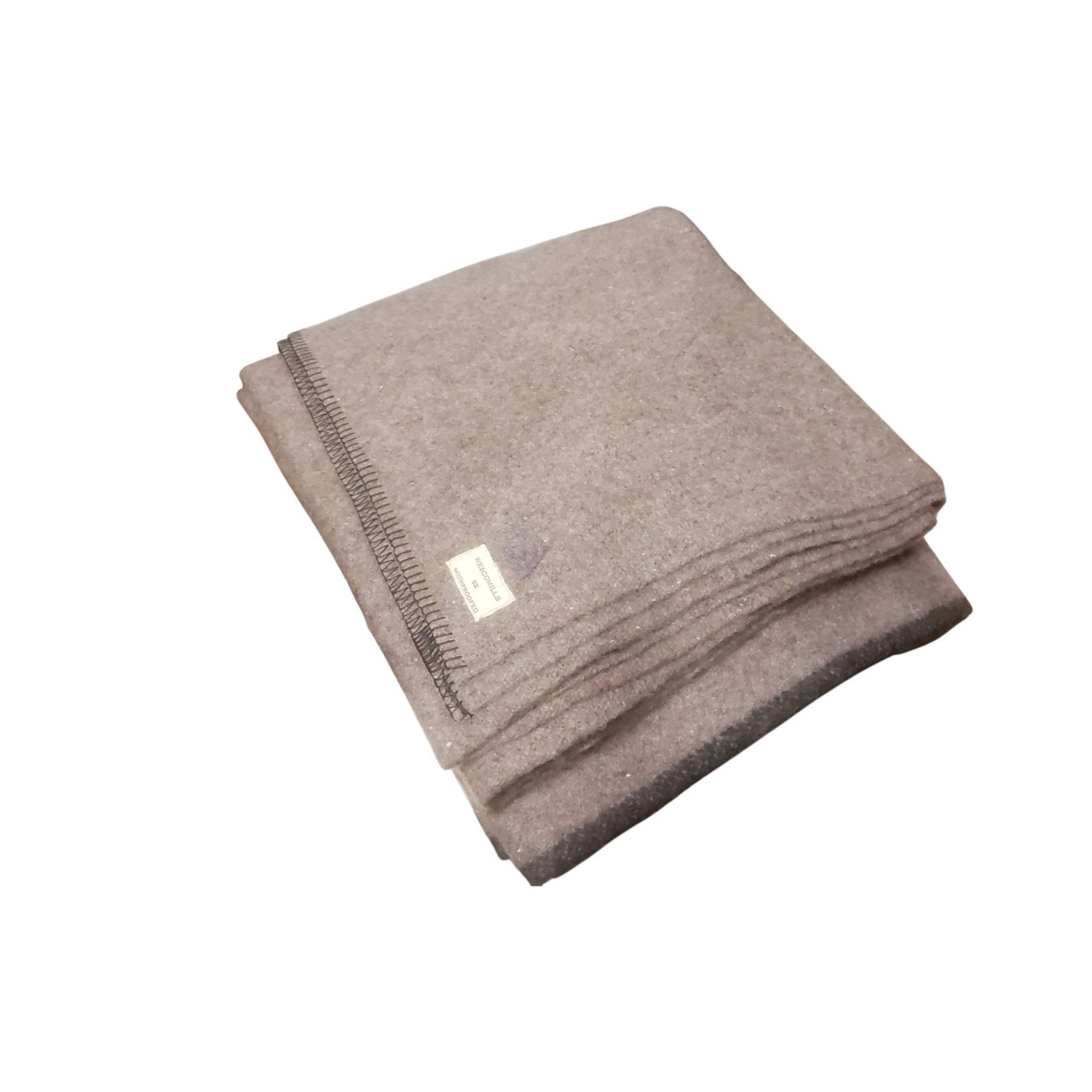 Canadian Armed Forces Issue Grey Wool Blanket