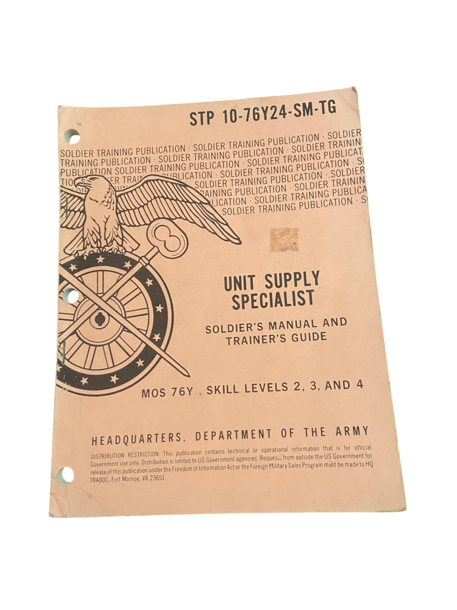 U.S. Armed Forces Unit Supply Specialist Manual