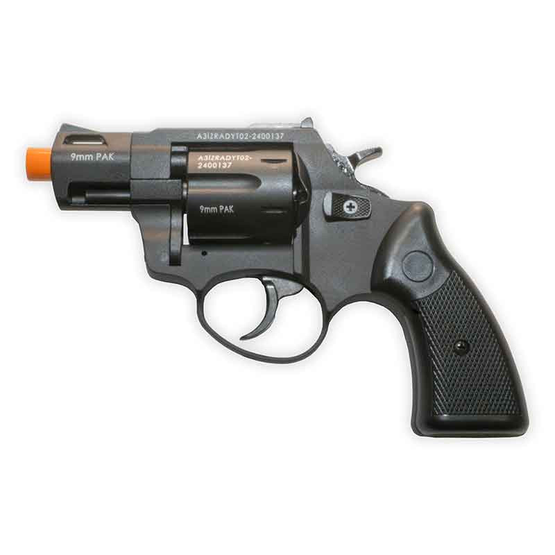Zoraki Model R2 2" Front Firing Blank Revolver Black 9mm PAK