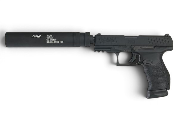 Umarex Walther PPQ M2 Navy Deluxe Pistol - Black