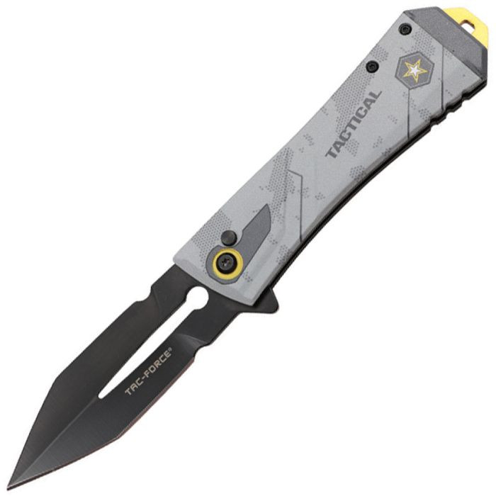 Button Linerlock A/O Gray