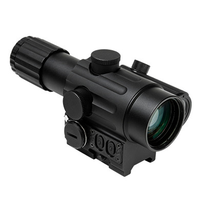 VISM DUO Scope - 4X34mm w/Offset Green Dot - Left Hand