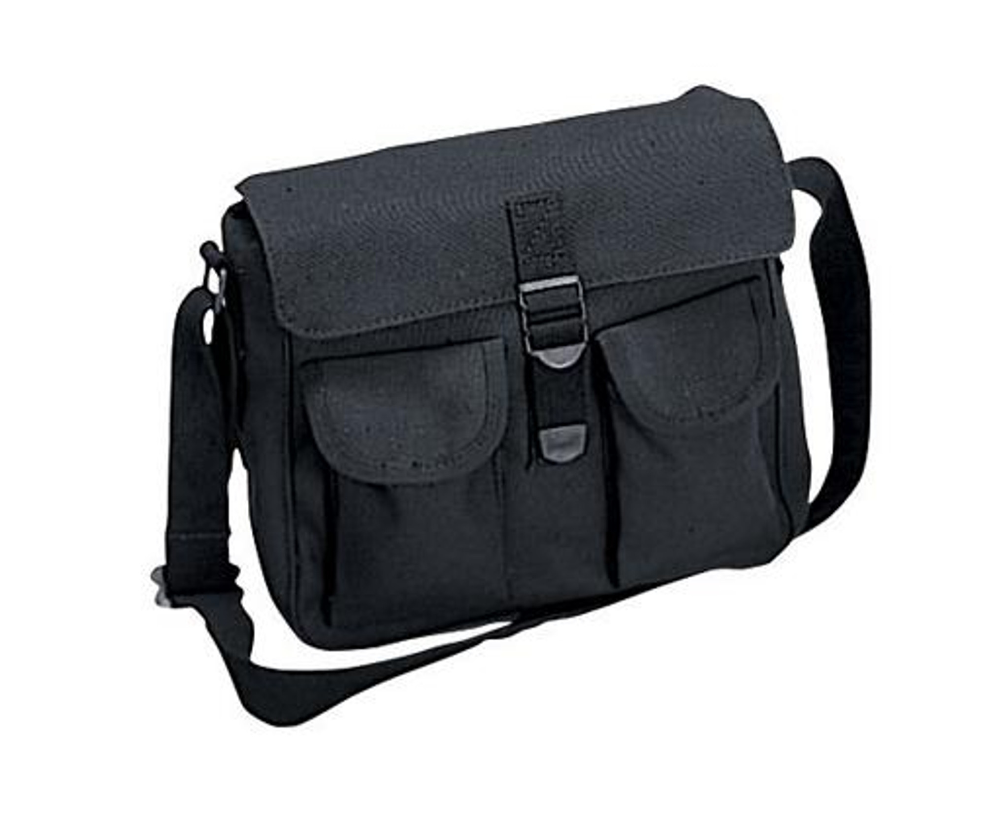 Rothco Canvas Ammo Shoulder Bag - Black