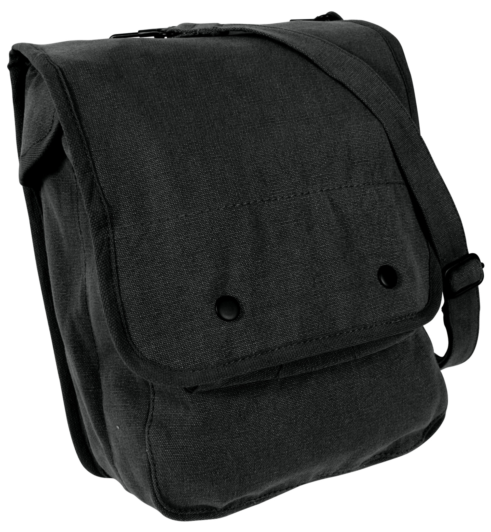 Rothco Canvas Map Case Shoulder Bag - Black