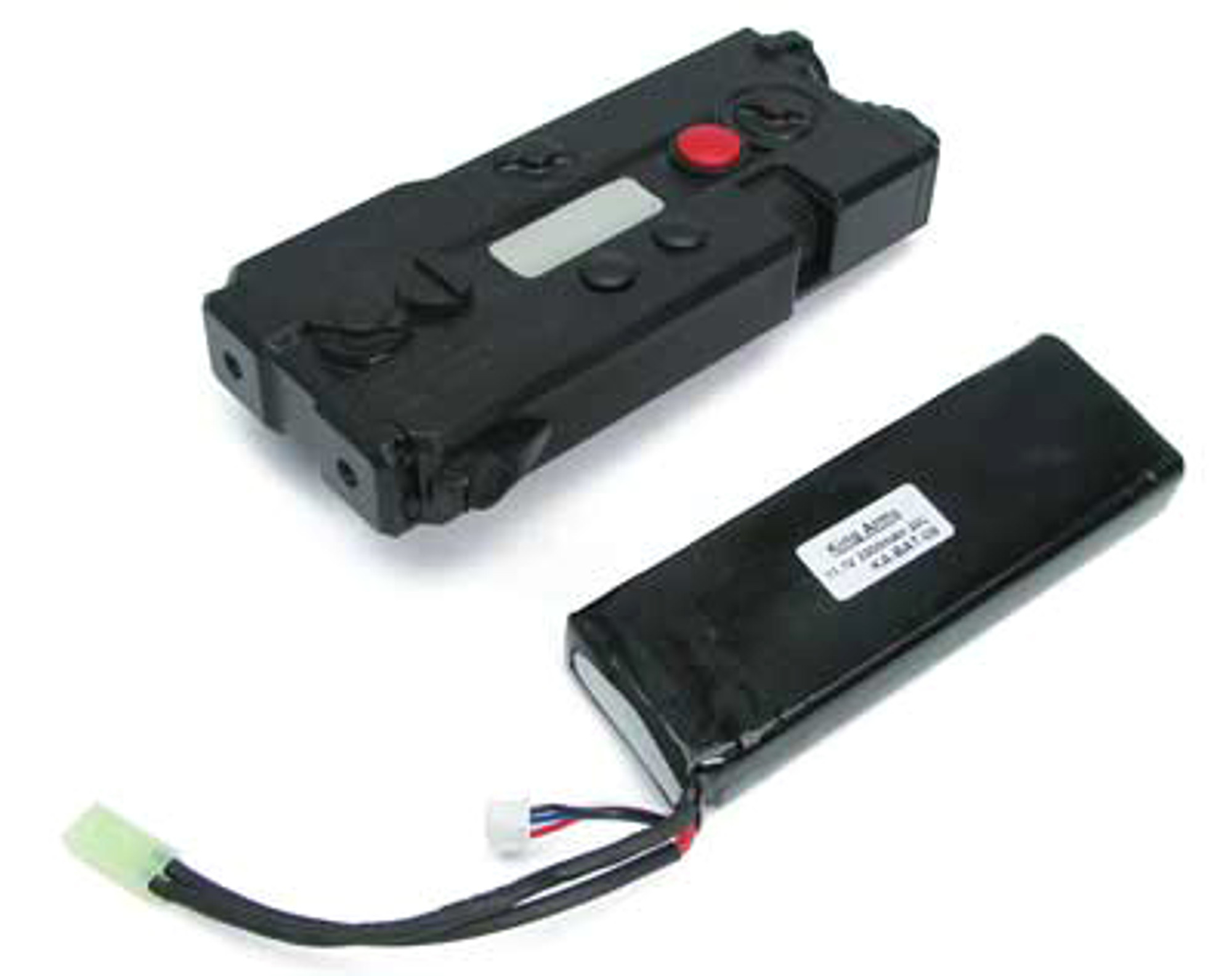 King Arms ANPEQ-7 Battery Case w 11.1V 3300mAh 20C Lithium Battery