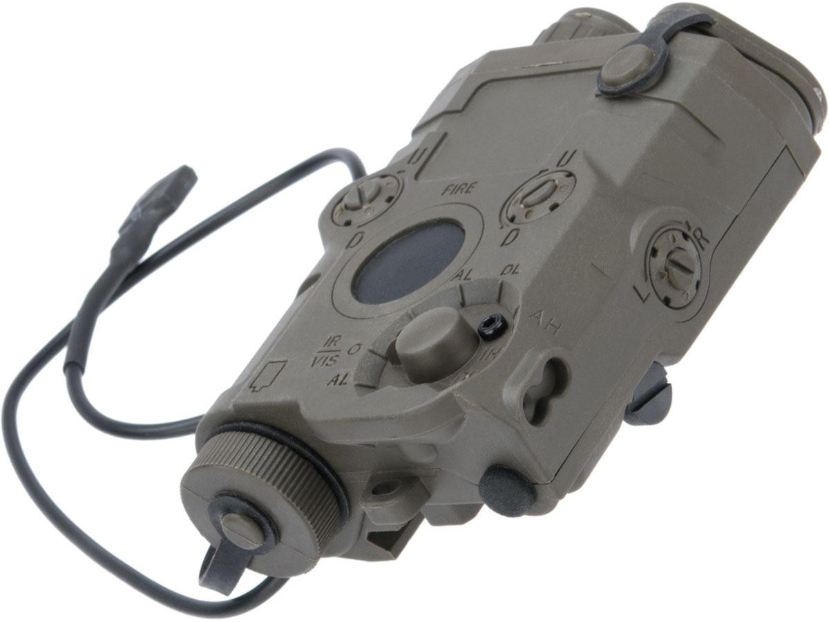 Matrix Airsoft PEQ15 Battery Box w/ Laser System Red Laser Hero Outdoors