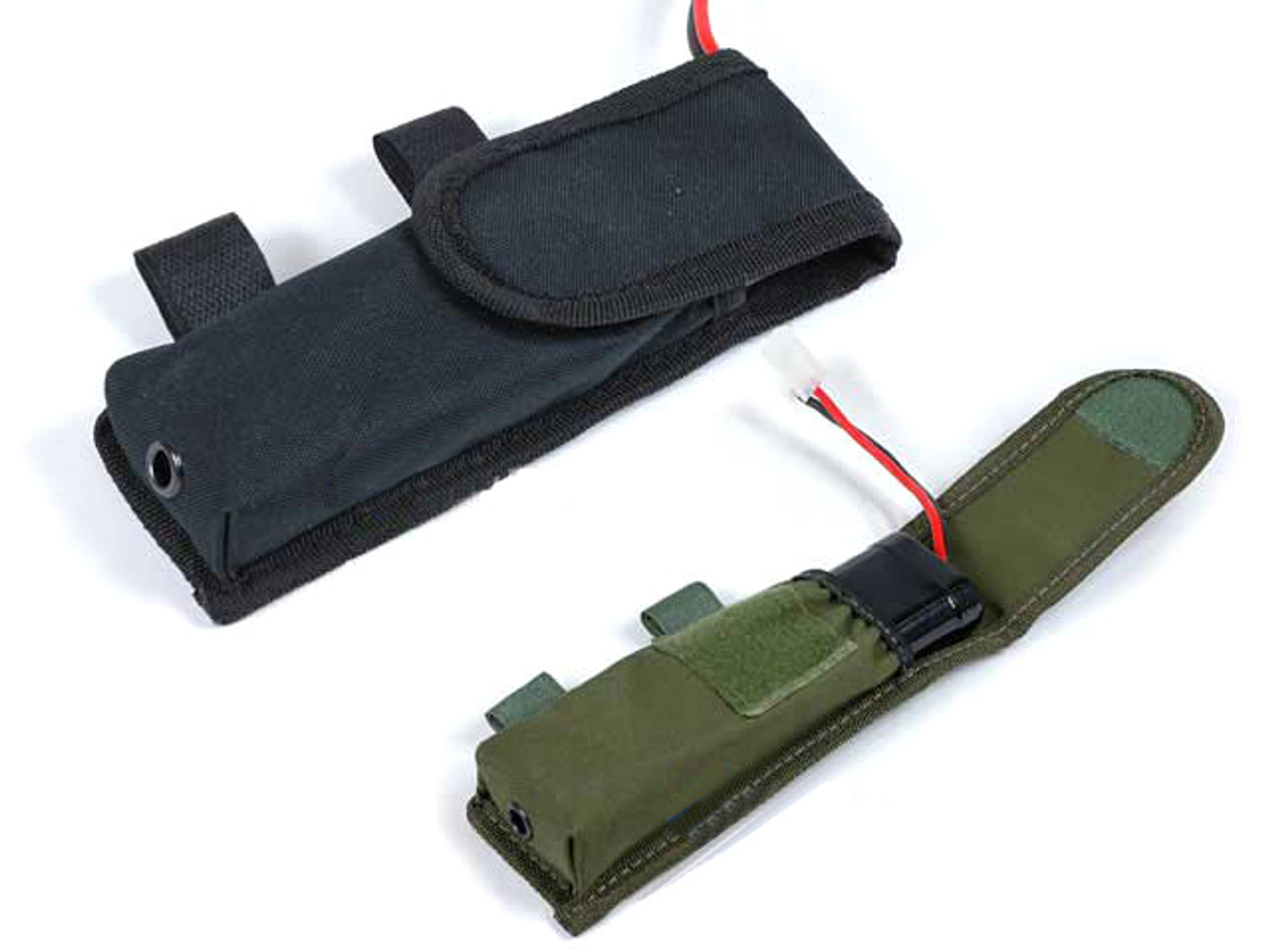 Matrix Tactical External Battery Pouch for Airsoft AEG (Black)