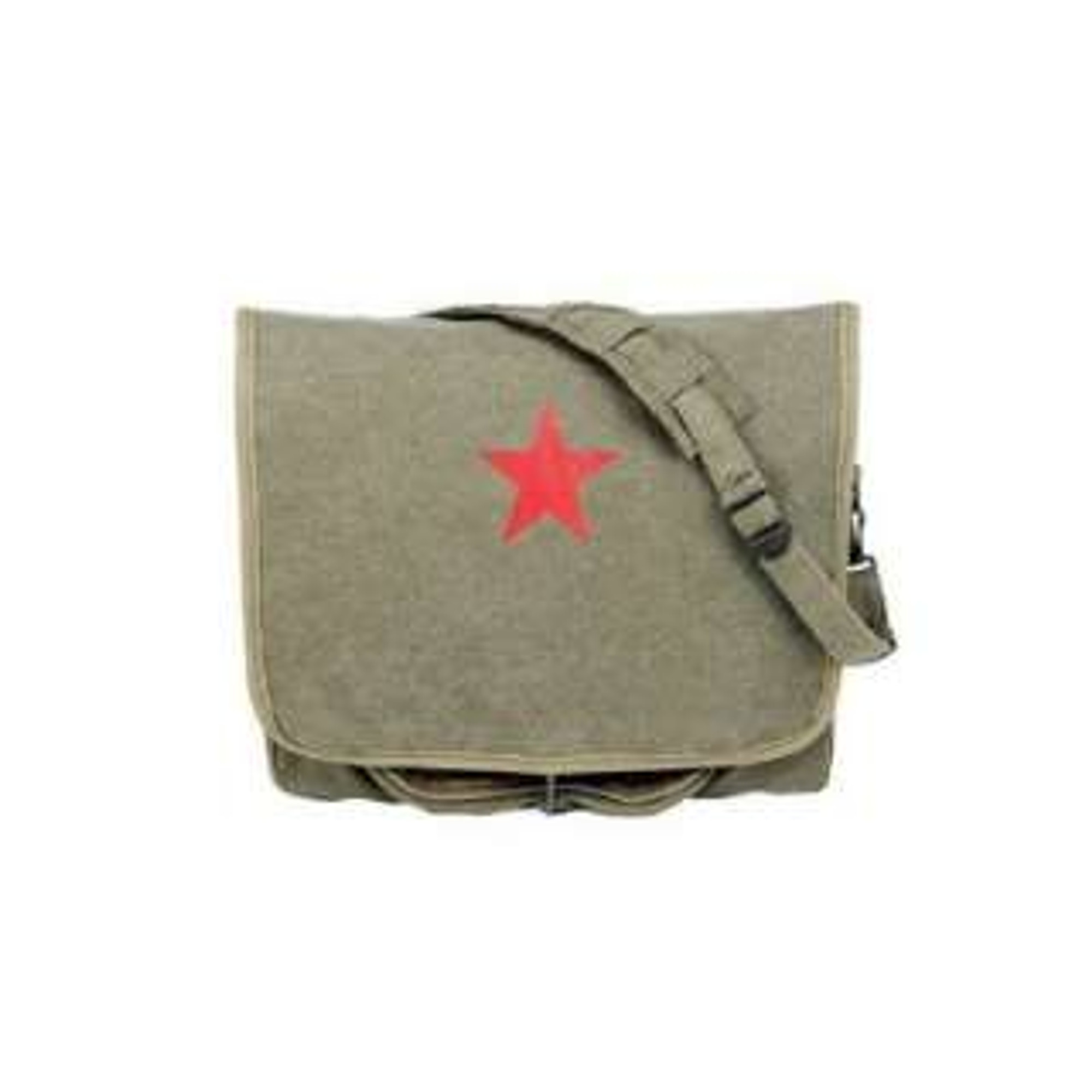 Classic Paratrooper Shoulder Bag w/Red China Star
