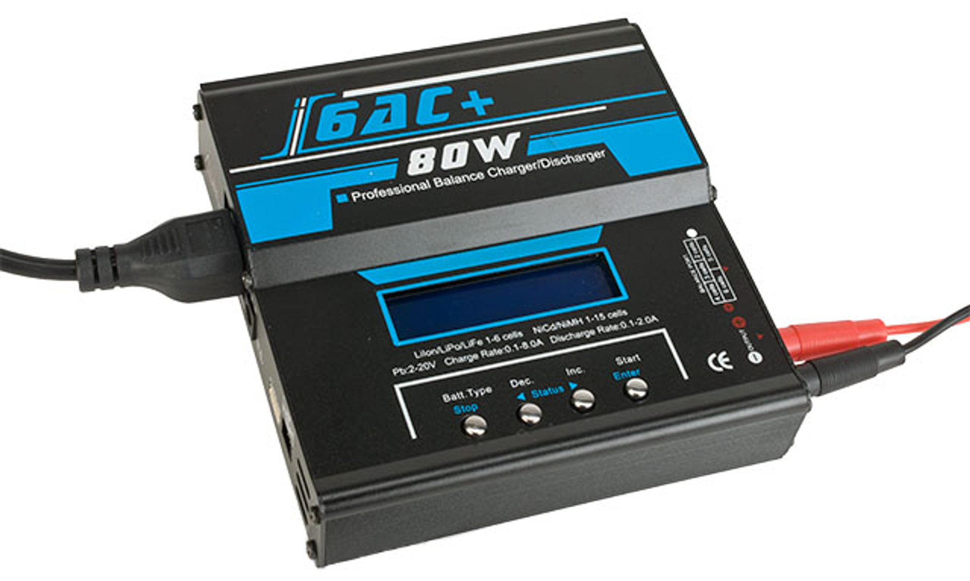 Ipower 6AC PRO 80W/5A Computer Battery Balancer Charger (NiCd NiMh Lipoly LiMn)