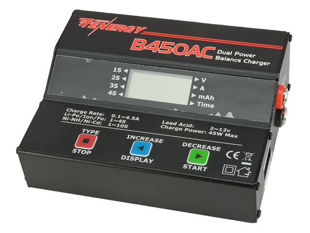 Tenergy B450AC 45W AC/DC Compact Balance Charger
