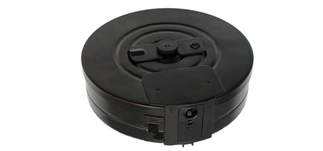 Steel 2000 Round Drum Magazine for ARES S&T 6mmProShop Snowwolf PPSH Series Airsoft AEG