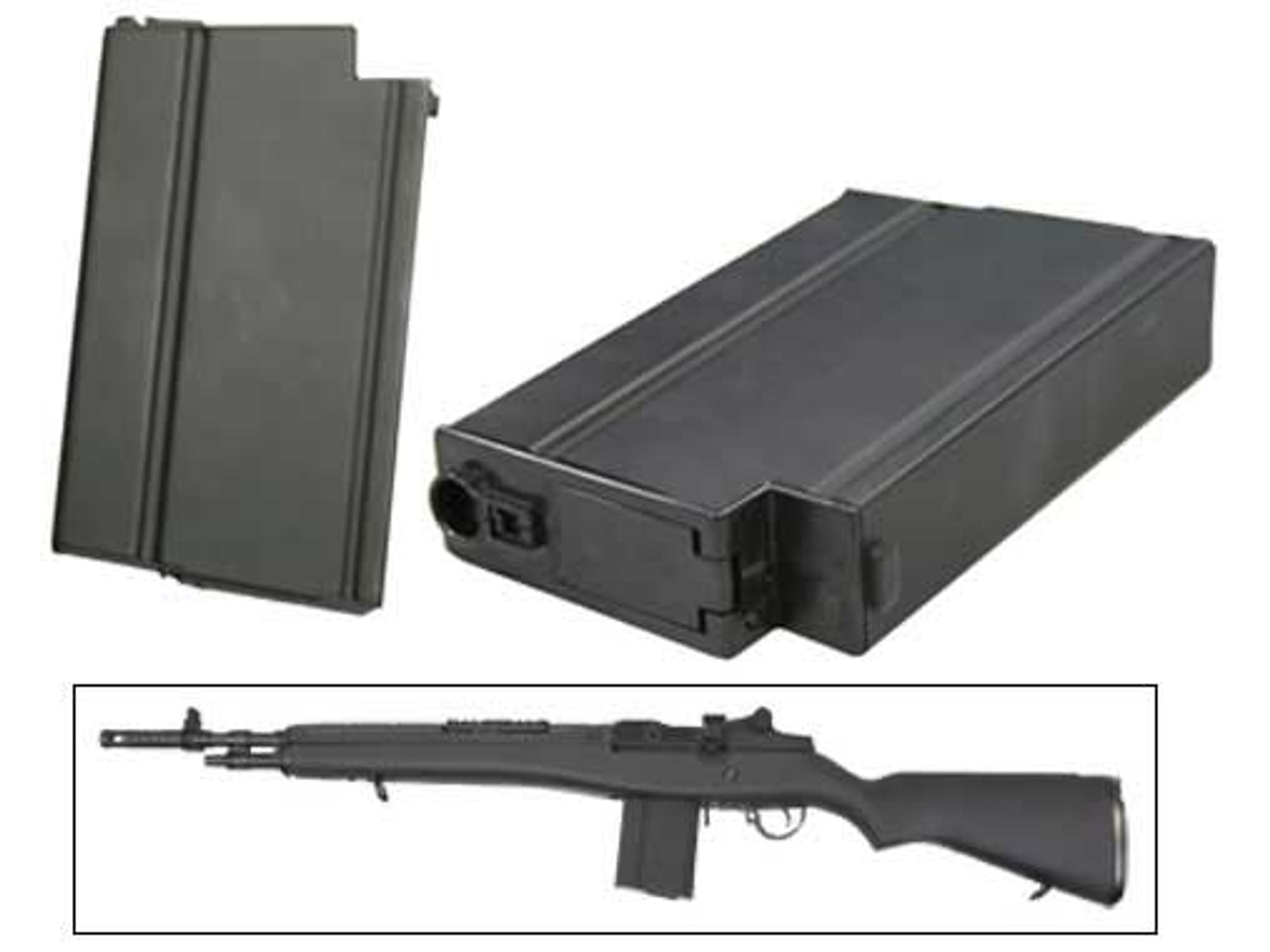 Classic Army 470 round M14 / EBR Hi-cap Airsoft AEG Magazine