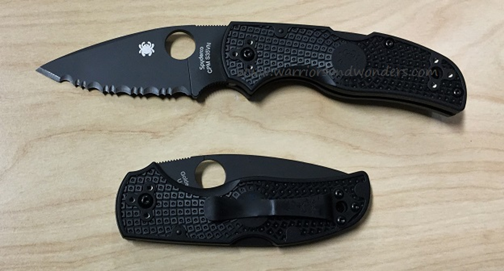 Spyderco C41SBBK5 Native 5 FRN All Black S35VN SpyderEdge