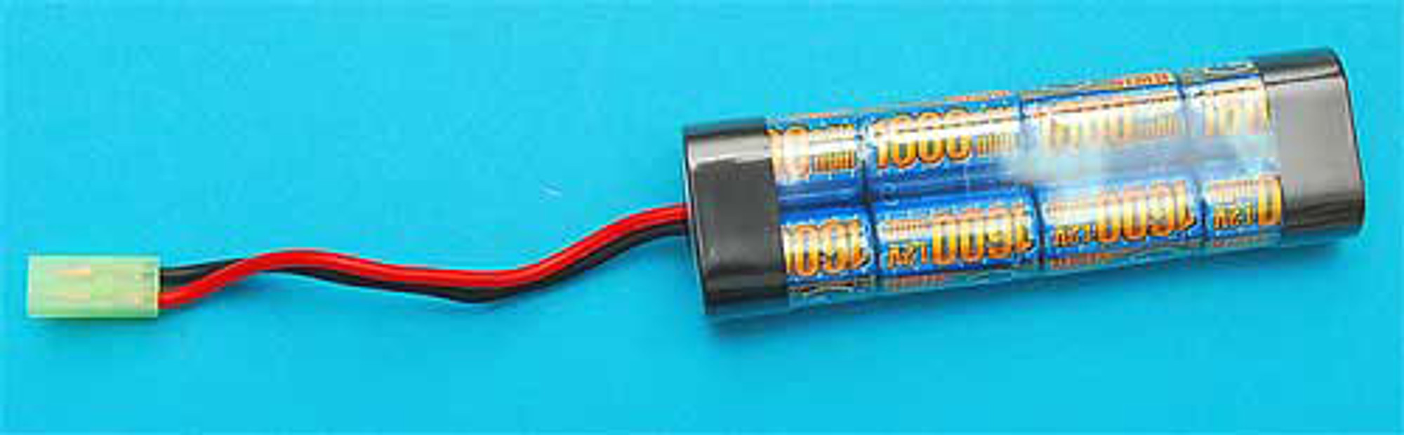 G&P Intellect 9.6v 1600mAh Mini Type Battery (Ni-MH)