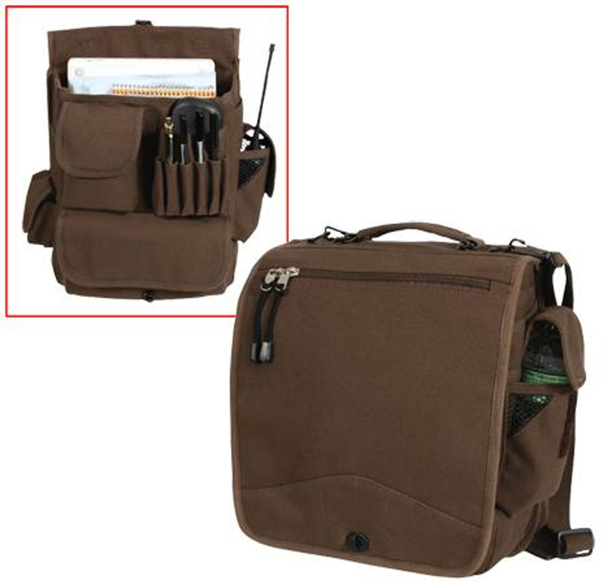 Rothco Canvas M-51 Engineers Field Bag - Brown