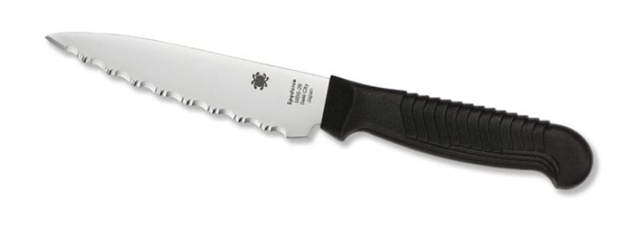 Spyderco K05SBK 4.5" Kitchen Knife Serrated