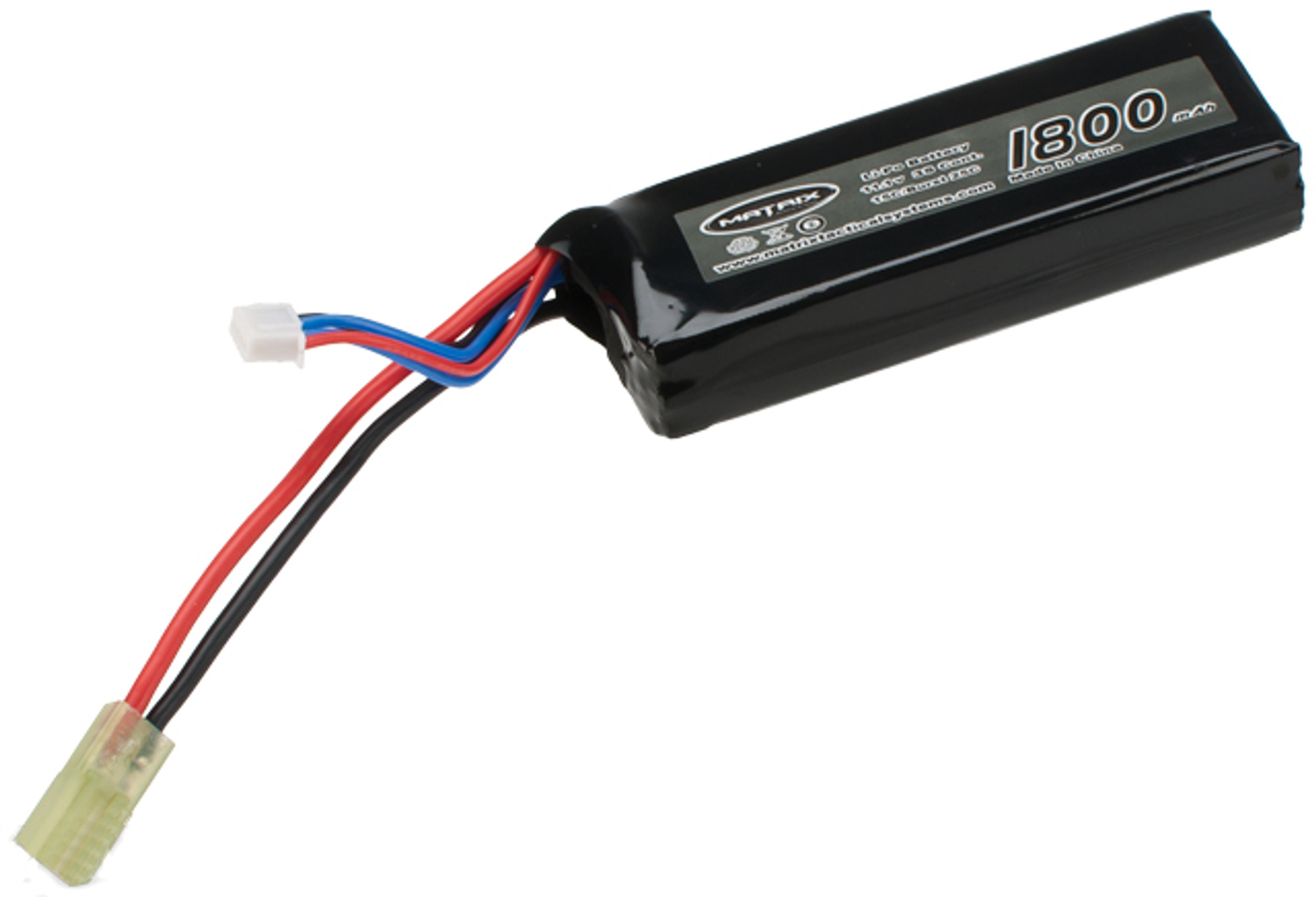 Matrix 11.1V 1800mah 25C High Performance Li-Poly Battery (Battery only)