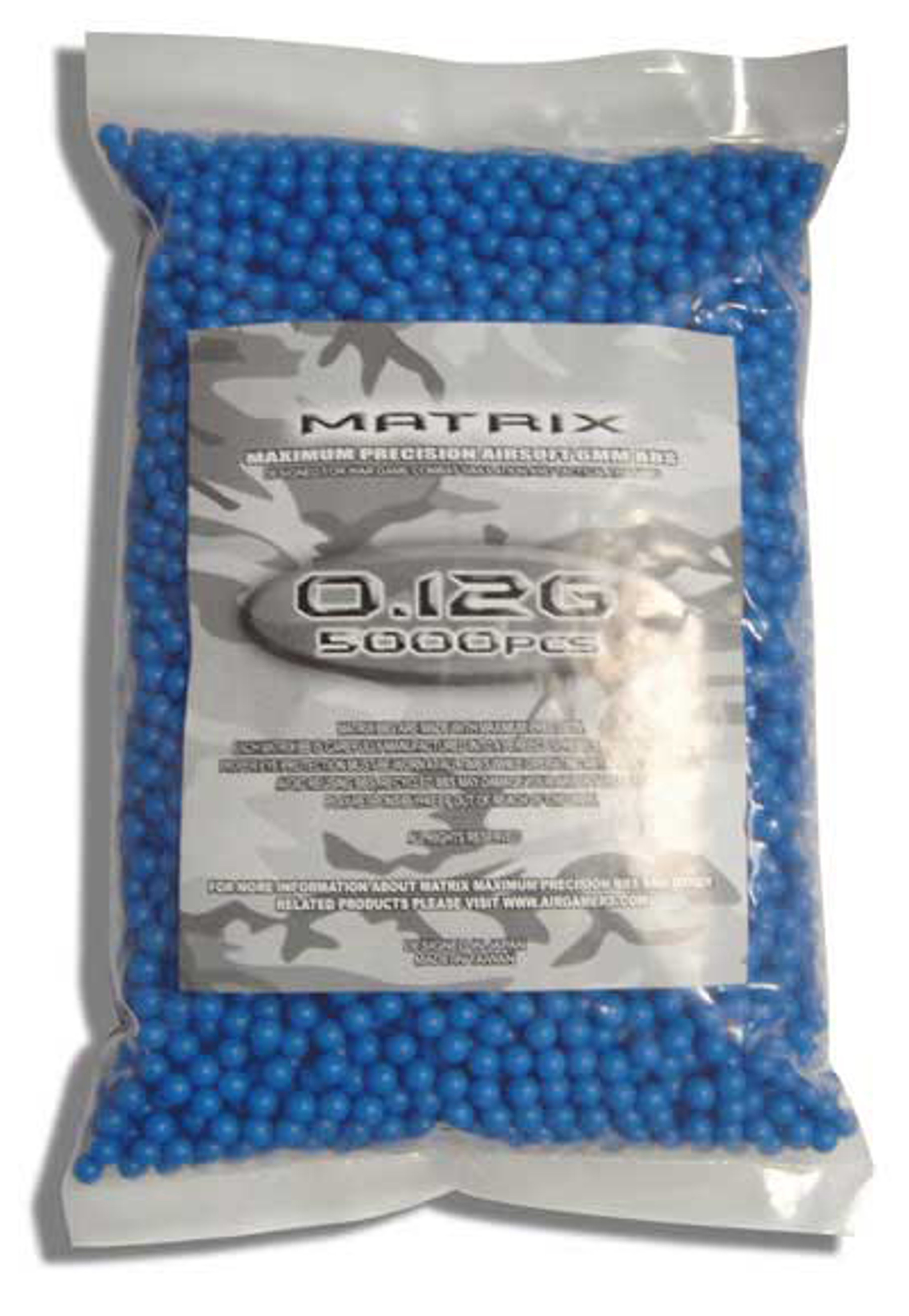 Matrix 0.12g Match Grade 6mm Airsoft BB - 5,000