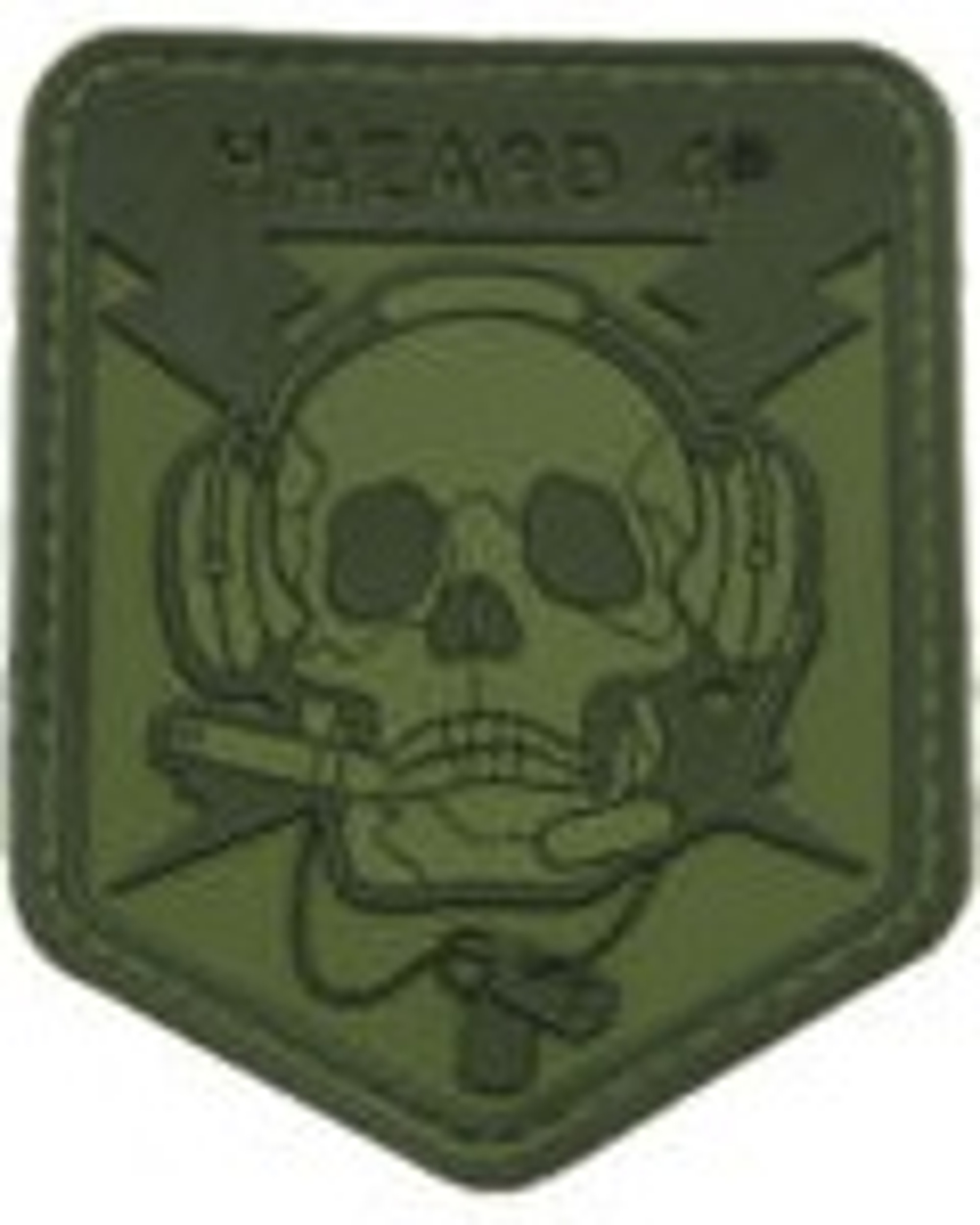 Hazard 4 Spec Op Skull - Morale Patch - Green