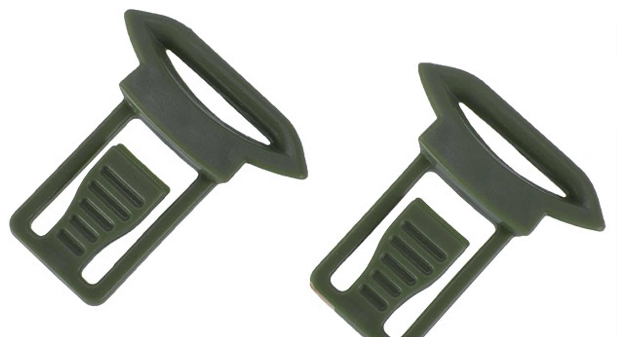 Emerson Replacement Standard Strap Clips For Bump Helmet Rails - Olive Drab