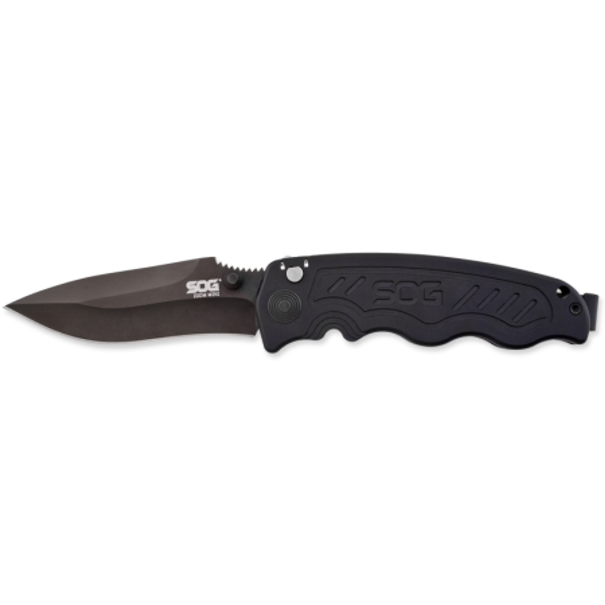 SOG ZM1002 Zoom Mini Assisted Opening Black Blade