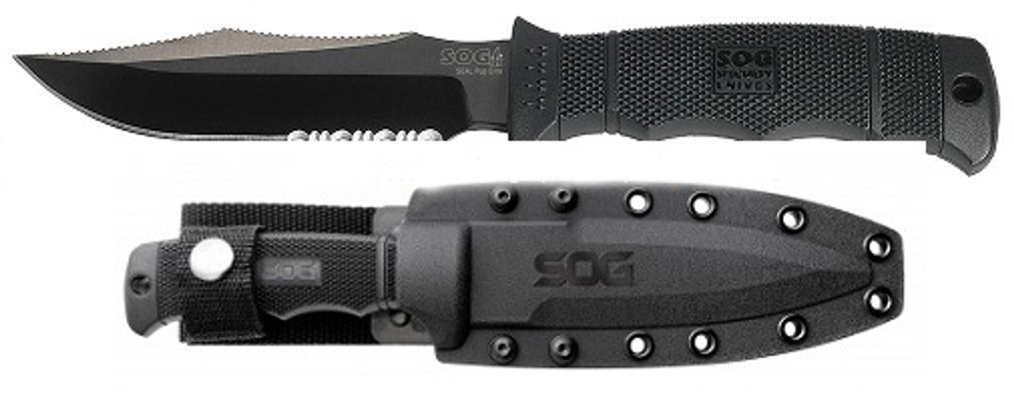 SOG Seal Pup E37TK Elite w/ Kydex Sheath