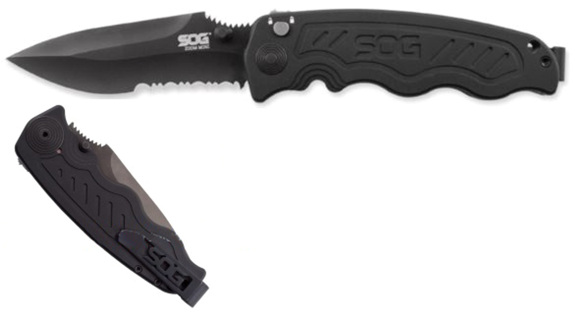 SOG ZM1006 Zoom Mini Black TiNi Assisted Opening