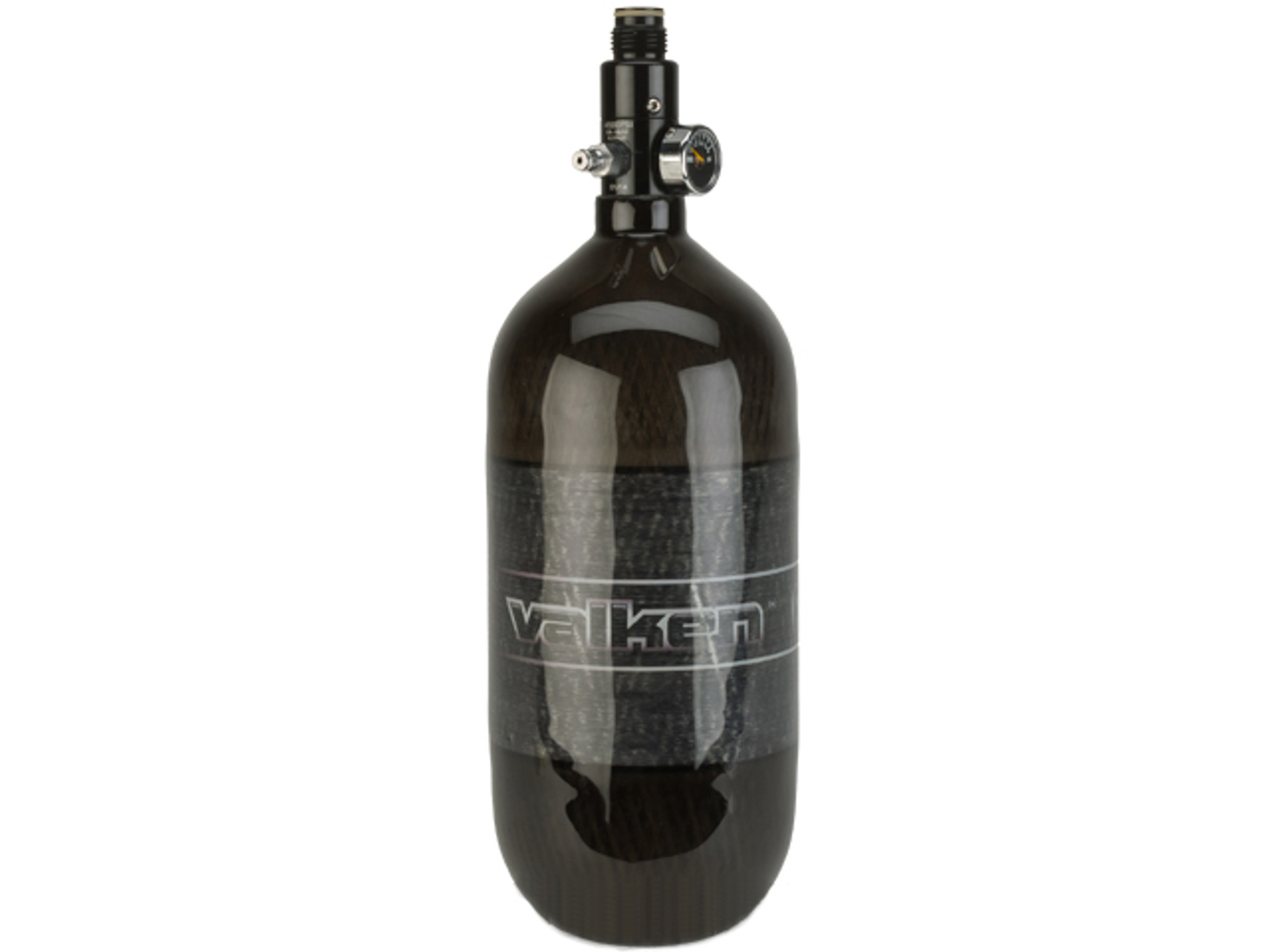 Valken Air 904500 HPA System Tank with Blackout Regulator - Carbon Fiber