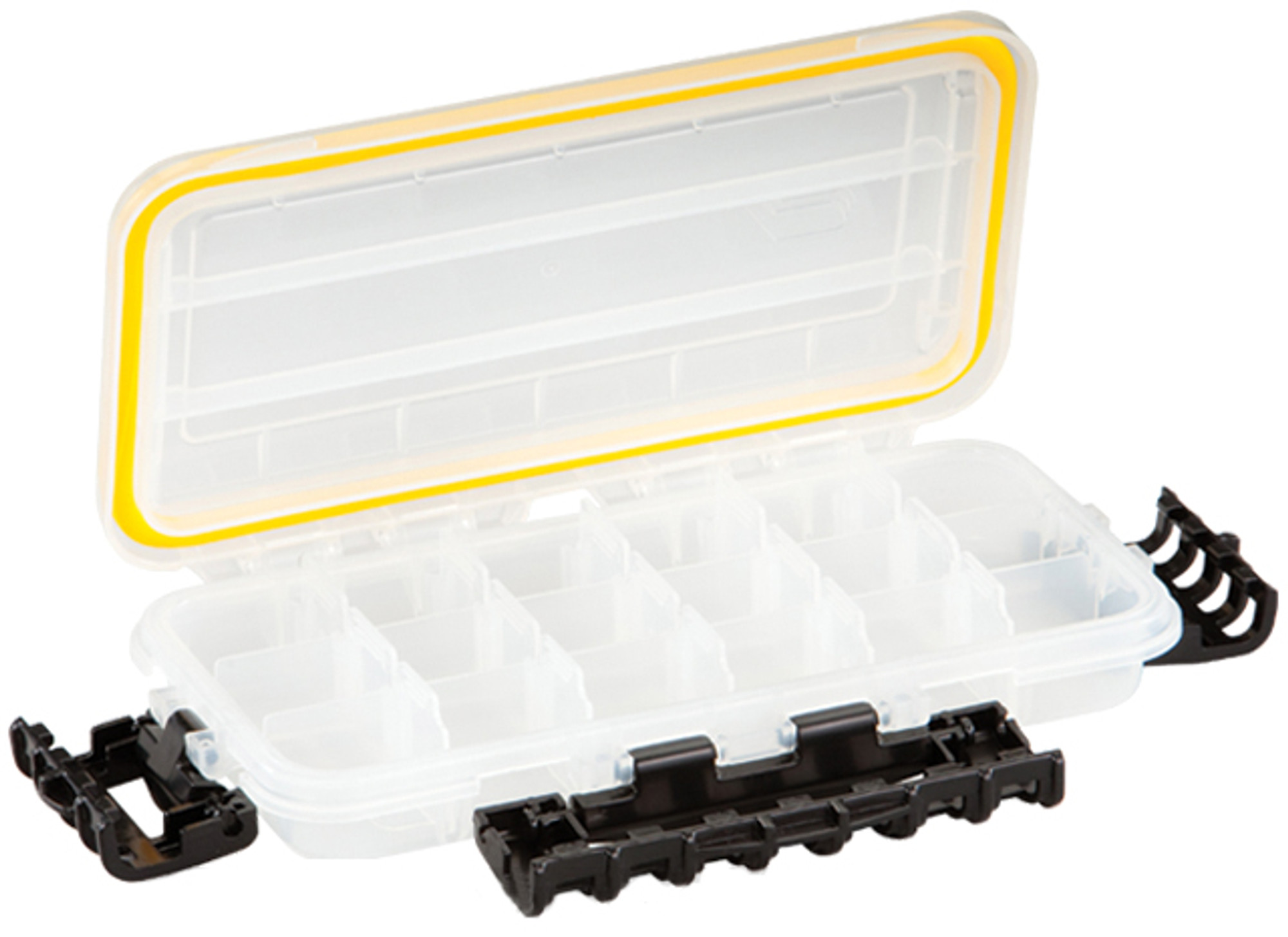 Plano Waterproof Stowaway-« Clear Storage Utility 3500 Size Divided Box - 3  to 18 Compartment - Hero Outdoors