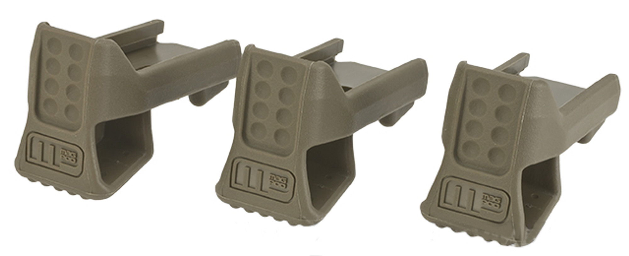 MagPod Magazine Baseplates for Gen 2 Magpul PMAGs - Tan (3-pack)