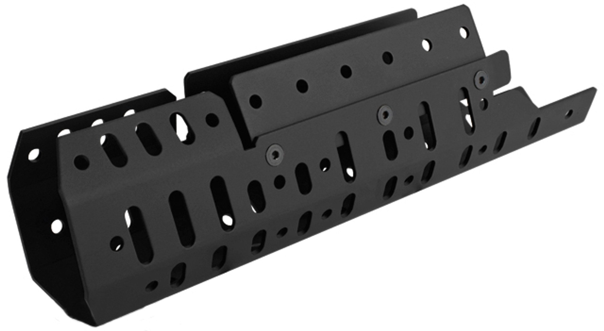 Matrix Selective CNC Aluminum Handguard for SCAR Series Airsoft AEG Rifles - Black
