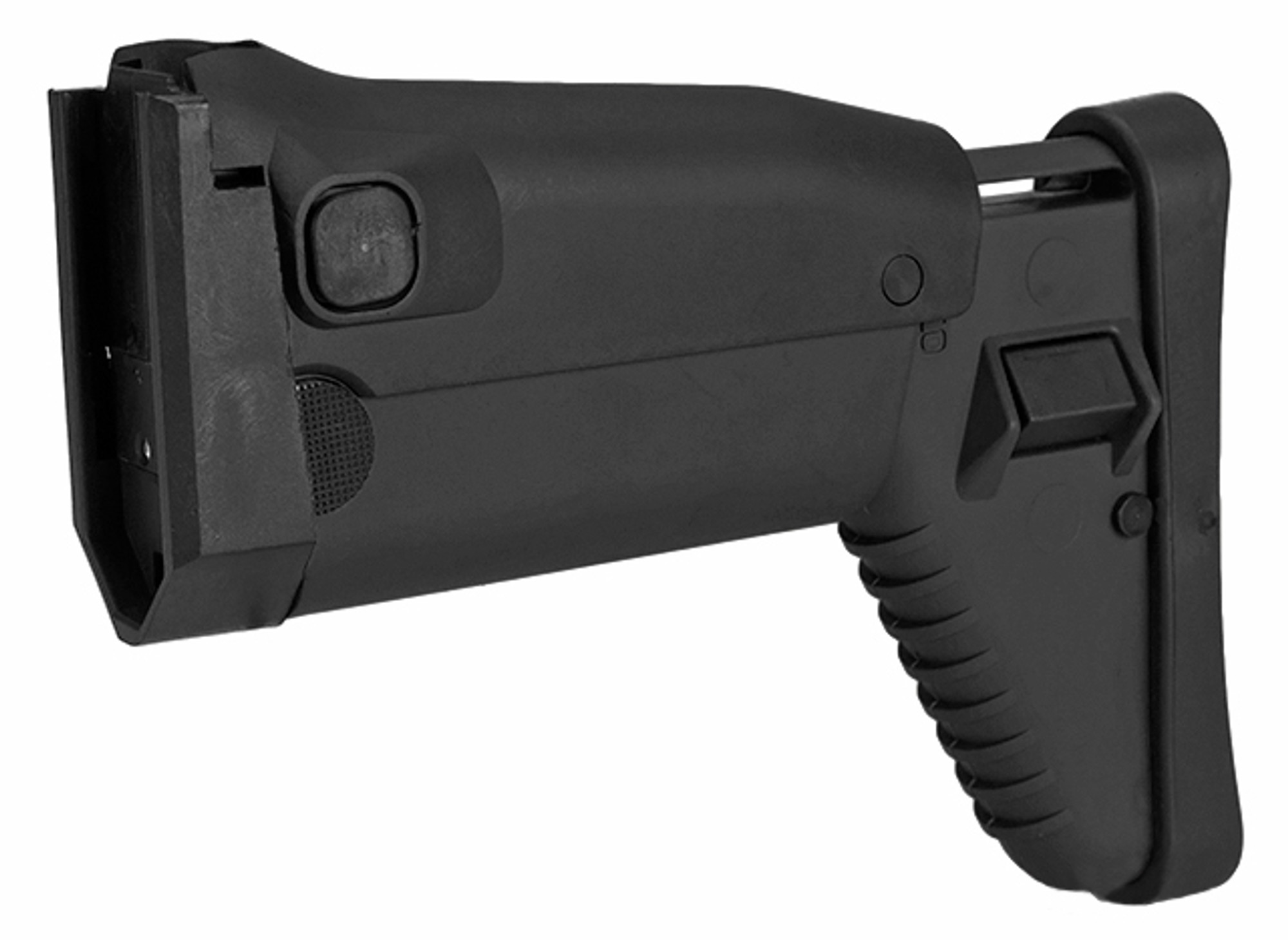Side Folding Retractable Stock for SCAR-H (Dboy Echo1 Classic Army FN) Series AEG Airsoft Rifle - Black