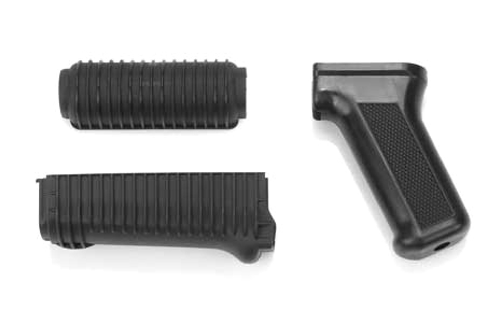 Matrix Custom Ribbed Krinkov Style Handguard Set for AK74U Series Airsoft AEG