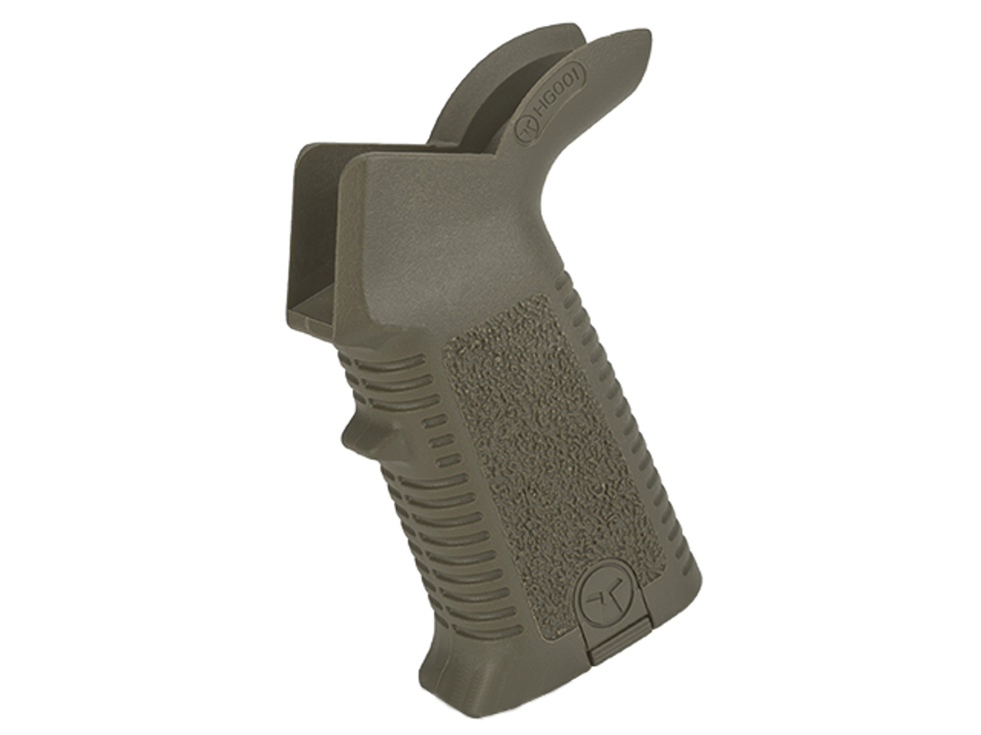 ARES Amoeba Airsoft Type-1 Ergonomic Motor Grip for M4/M16 Airsoft AEG Rifles - Dark Earth