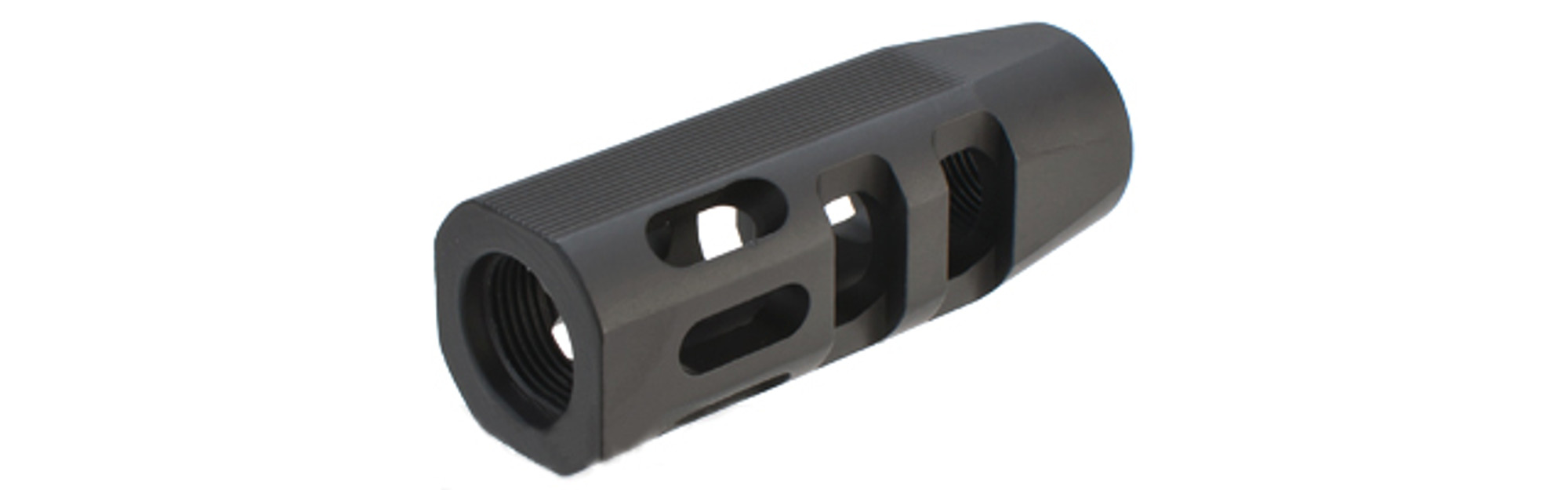 APS Evolution 1.1 Airsoft Flash Hider - 14mm Negative