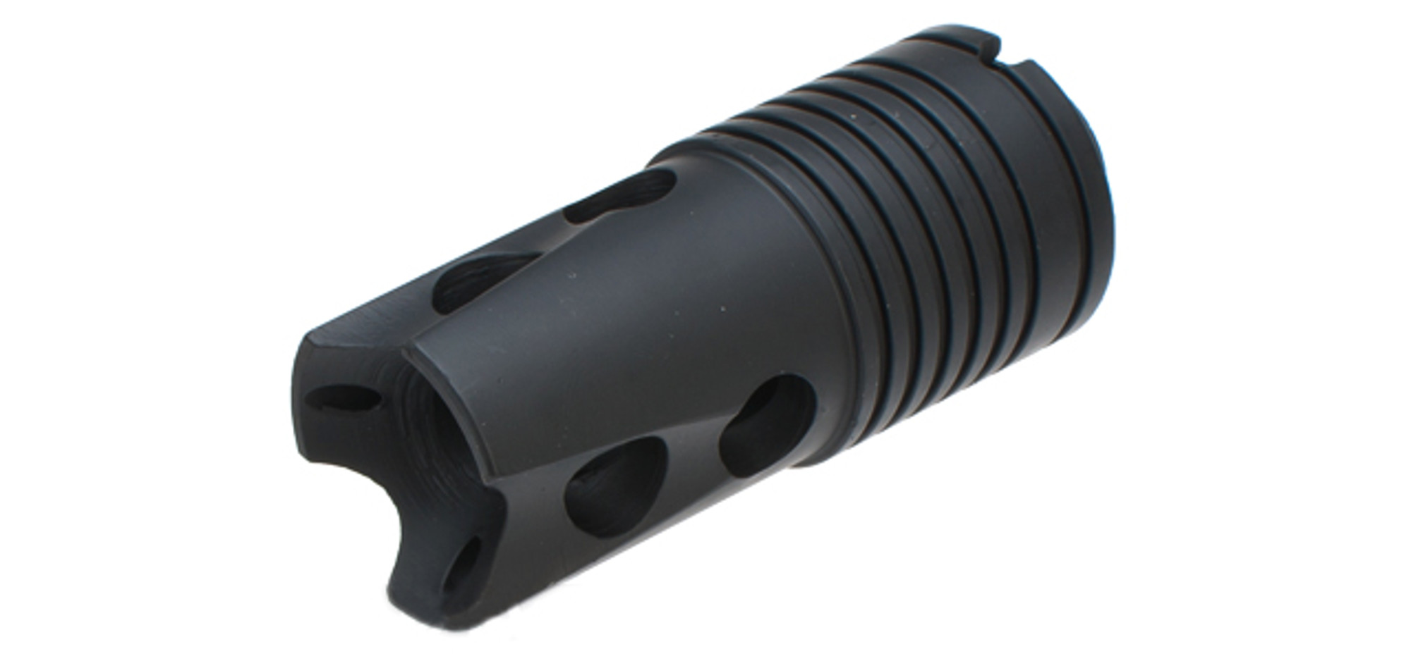 Matrix AK Steel Airsoft Flash Hider - 14mm Negative