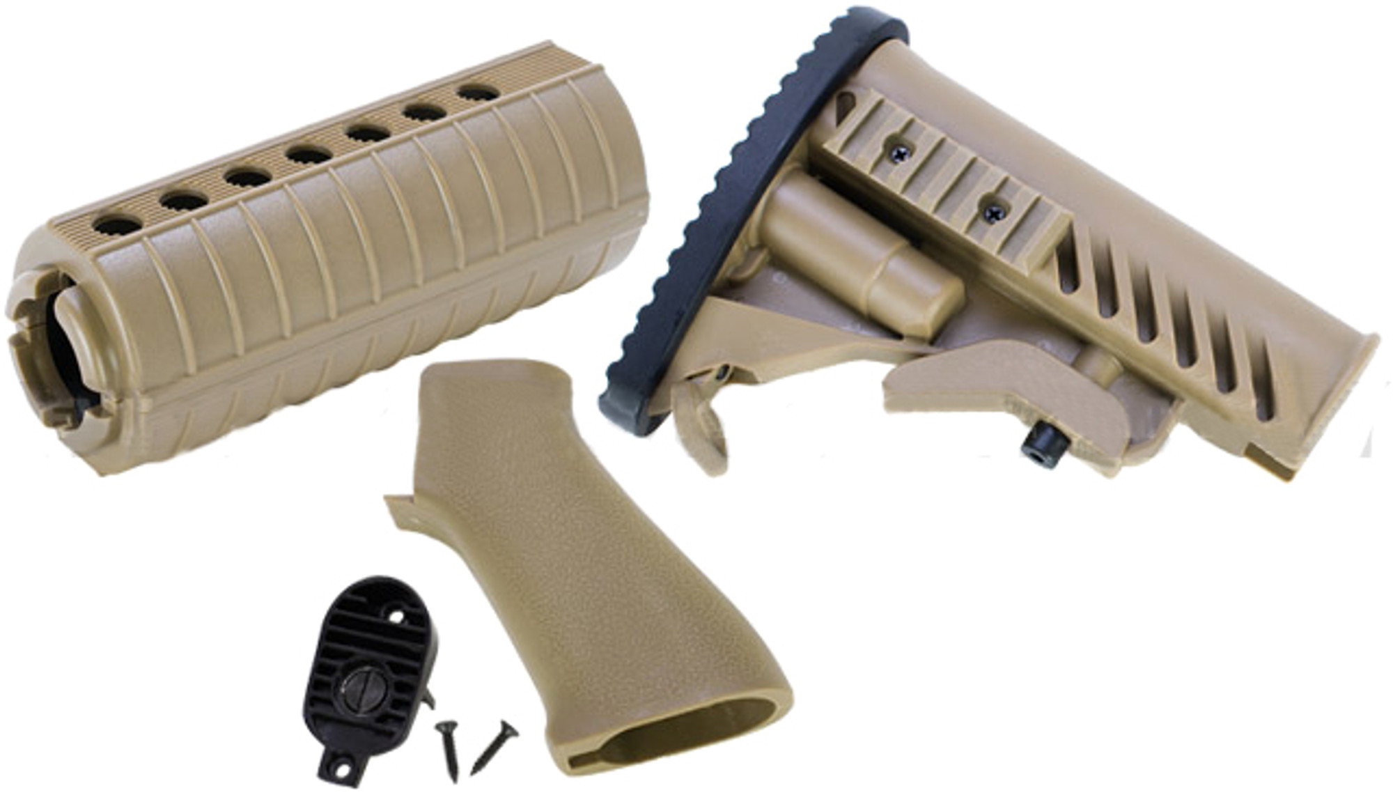 Matrix APS Furniture Conversion Kit for M4 Series Airsoft AEG - Dark Earth