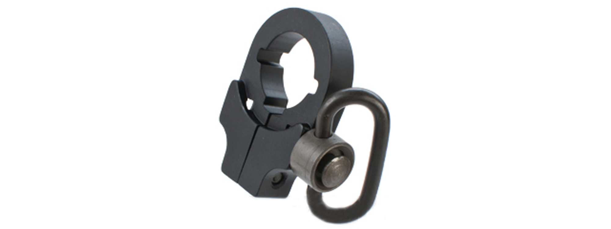 Element AEG Stock Tube Sling Mount w/ QD Swivel - Black