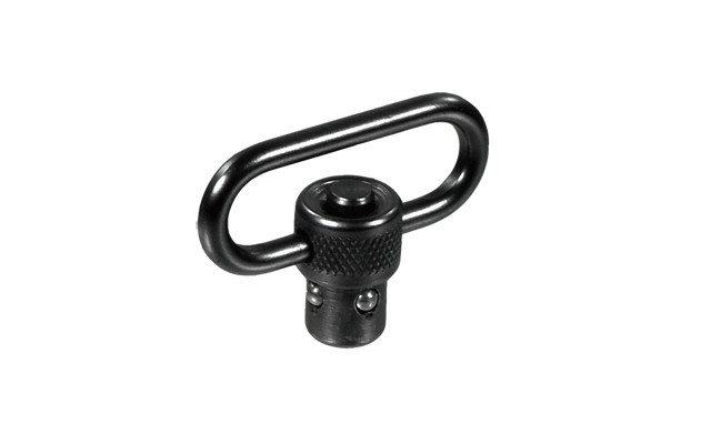 UTG Standard Duty Push Button QD Sling Swivel - 1.25" Loop
