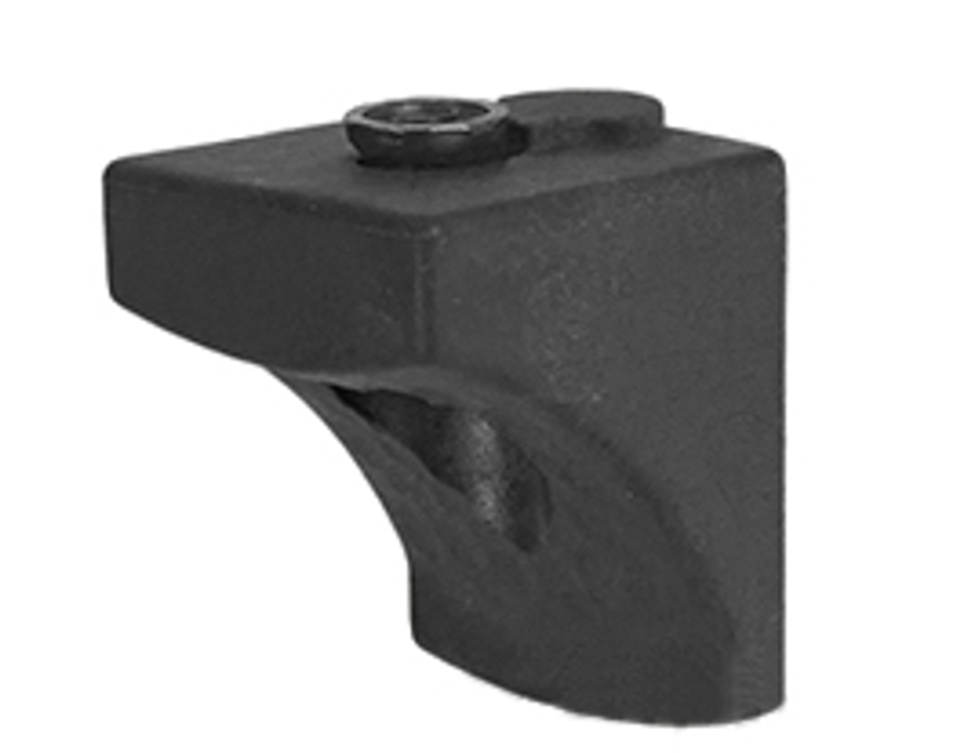 AABB Airsoft Polymer Handstop for Keymod Rail Systems - Black