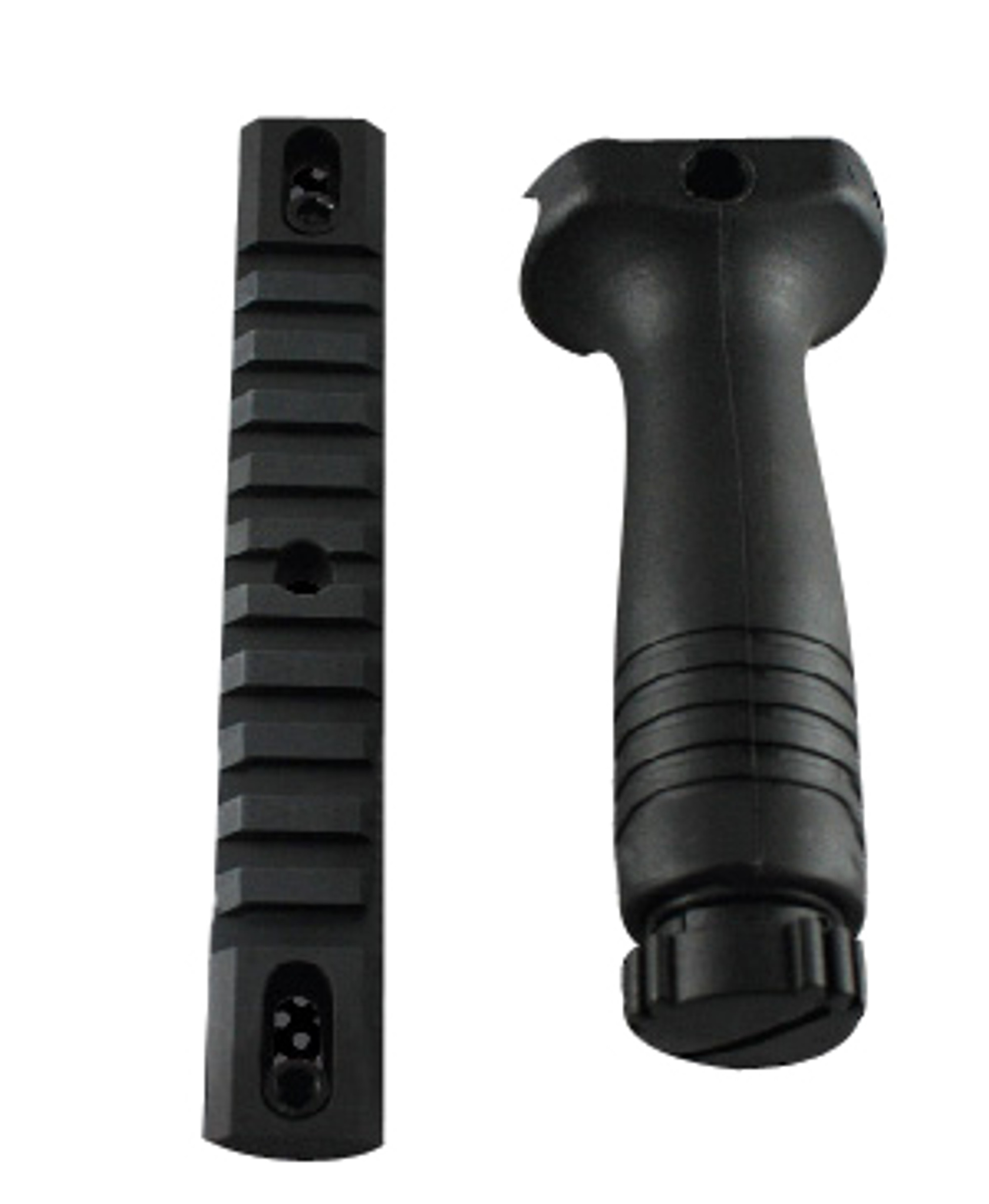 AIM Sports M4/M16 Vertical Support Grip w/ Rail Set for M4 Hand Guard