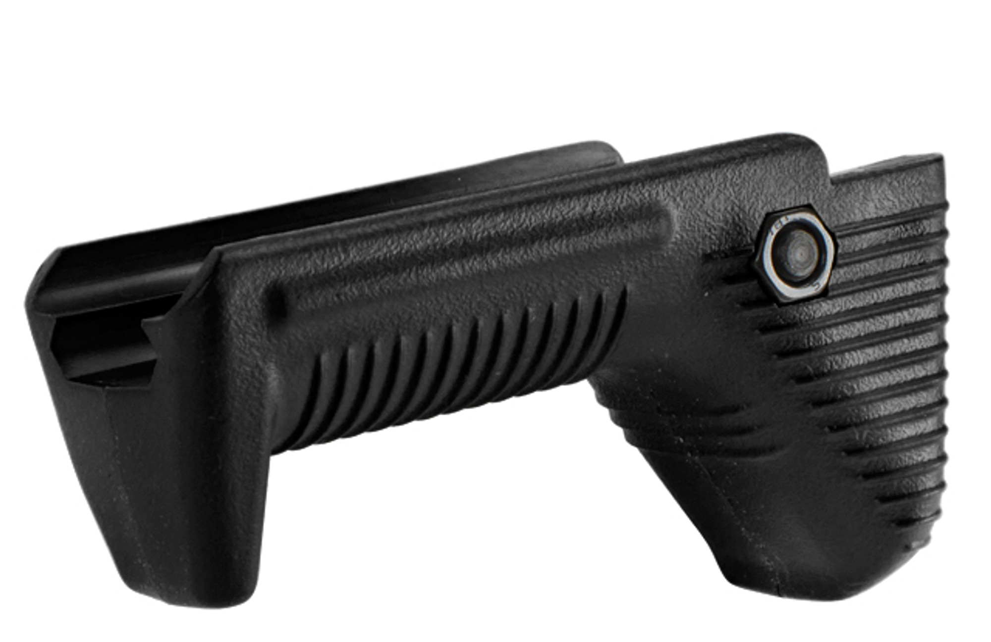 APS Dynamic Hand Stop Polymer Angled Airsoft Foregrip - Black