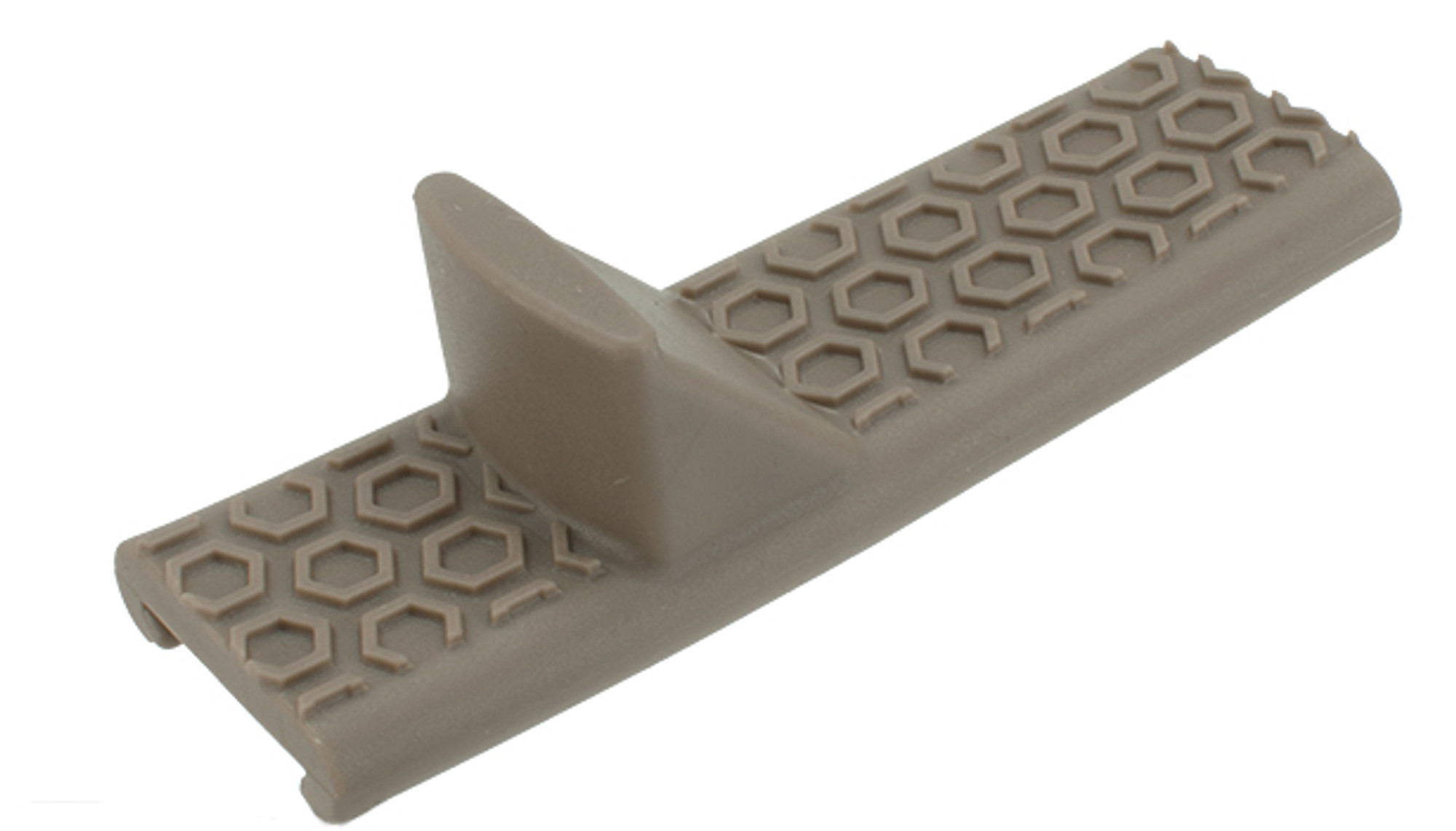 BOLT Airsoft PVC Honeycomb Pattern Handstop for Picatinny Rail Systems - Tan