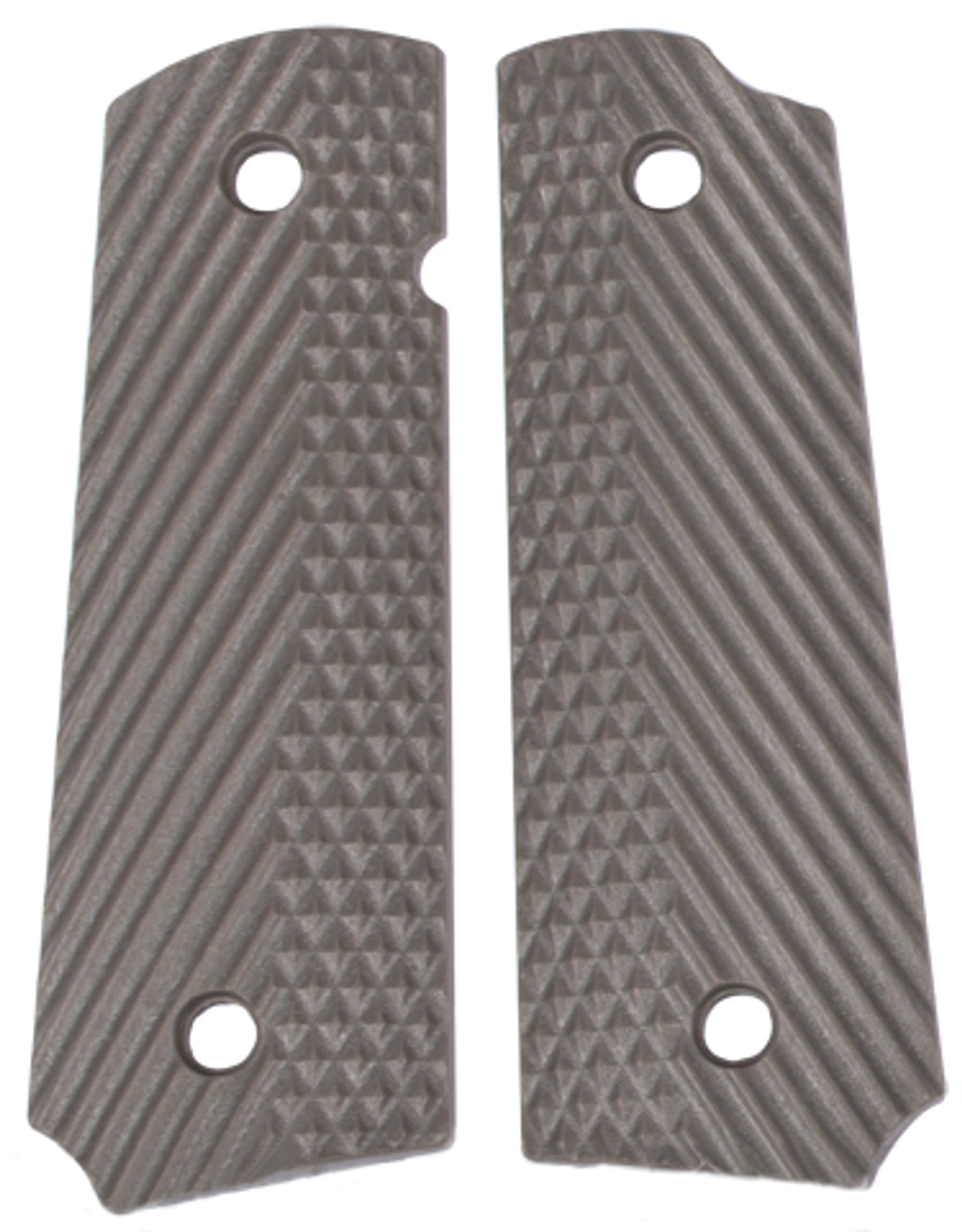 Matrix "Operators" Nylon Fiber Hand Grip For 1911 Airsoft Gas Blowback Pistols - OD Green