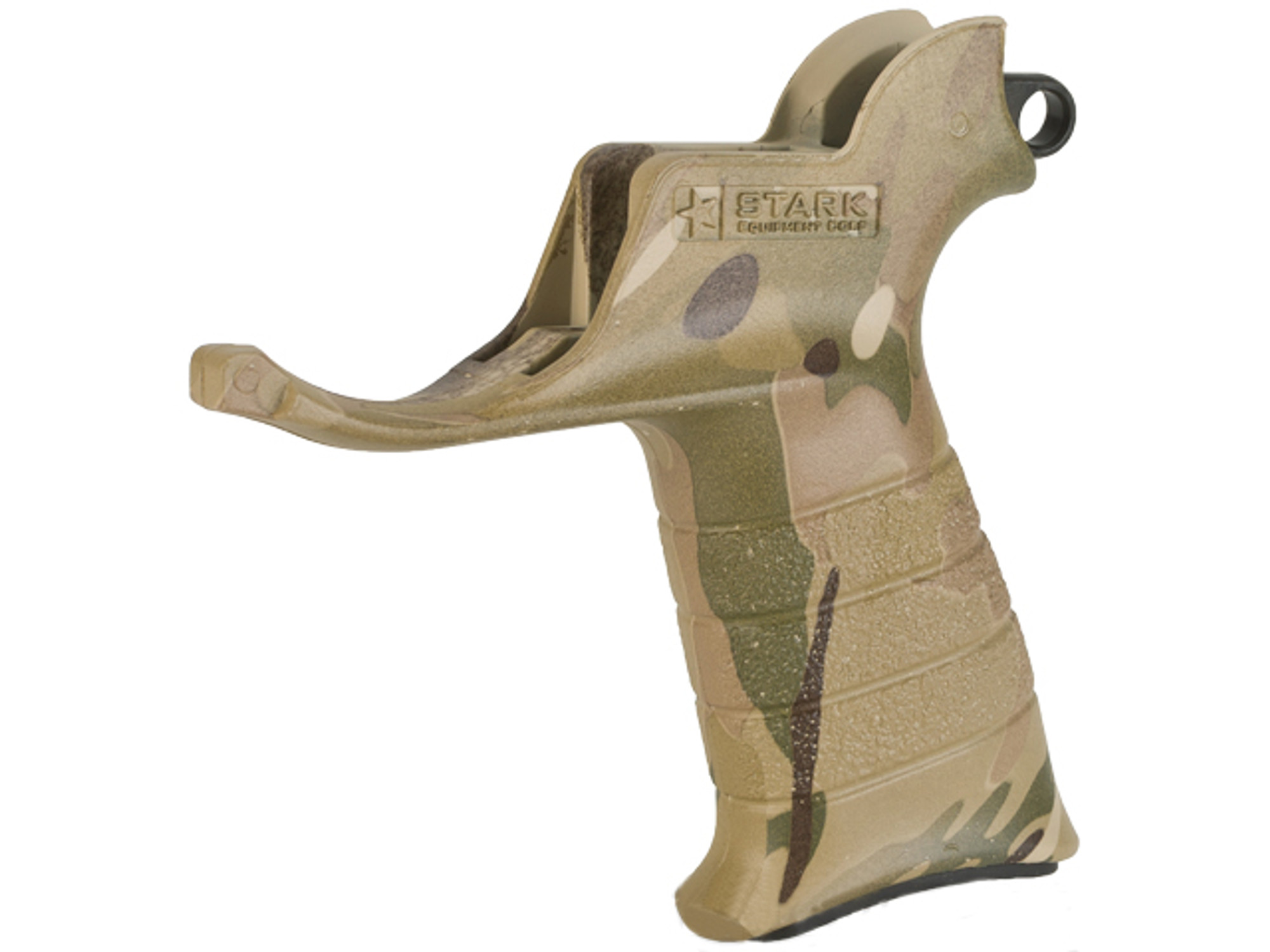 Stark Equipment AR SE2 Grip for M4 / M16 Series Airsoft GBB and Real Steel AR15 Rifles - Sling Hook / Multicam