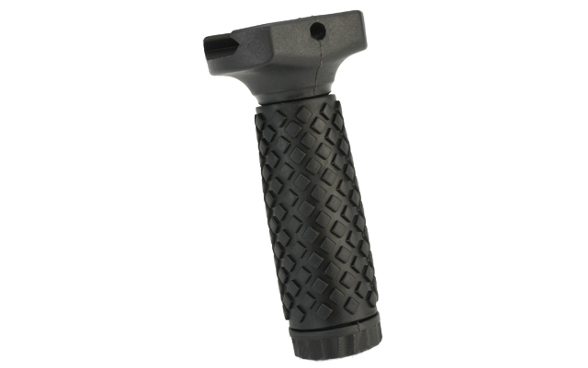 G&P Diamond Pattern Tactical Rubber Vertical Grip - Black / Long